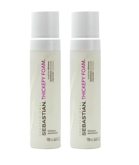 KONU Sebast Thickefy Foam Weightless Flexible Styler, 6.8 oz (2pack)