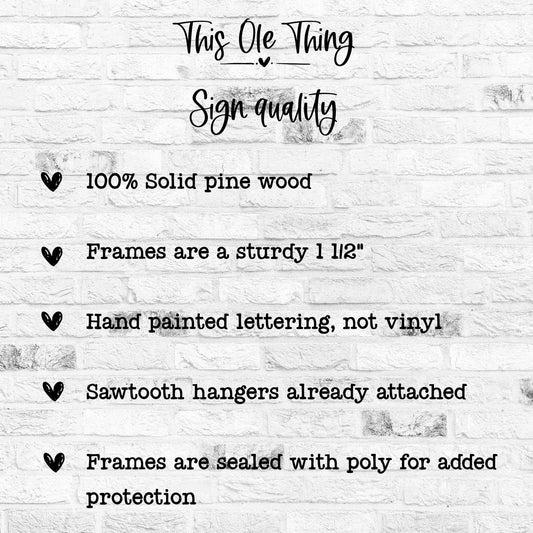 12x12 Kitchen Conversions Sign