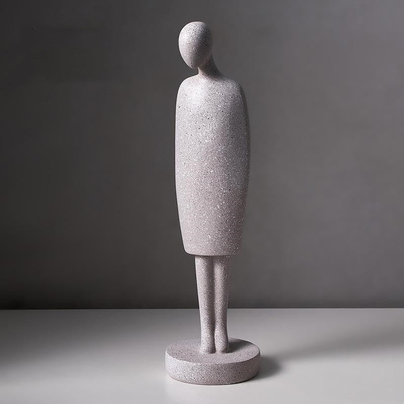 Minimalist Art Abstract Character Ornament