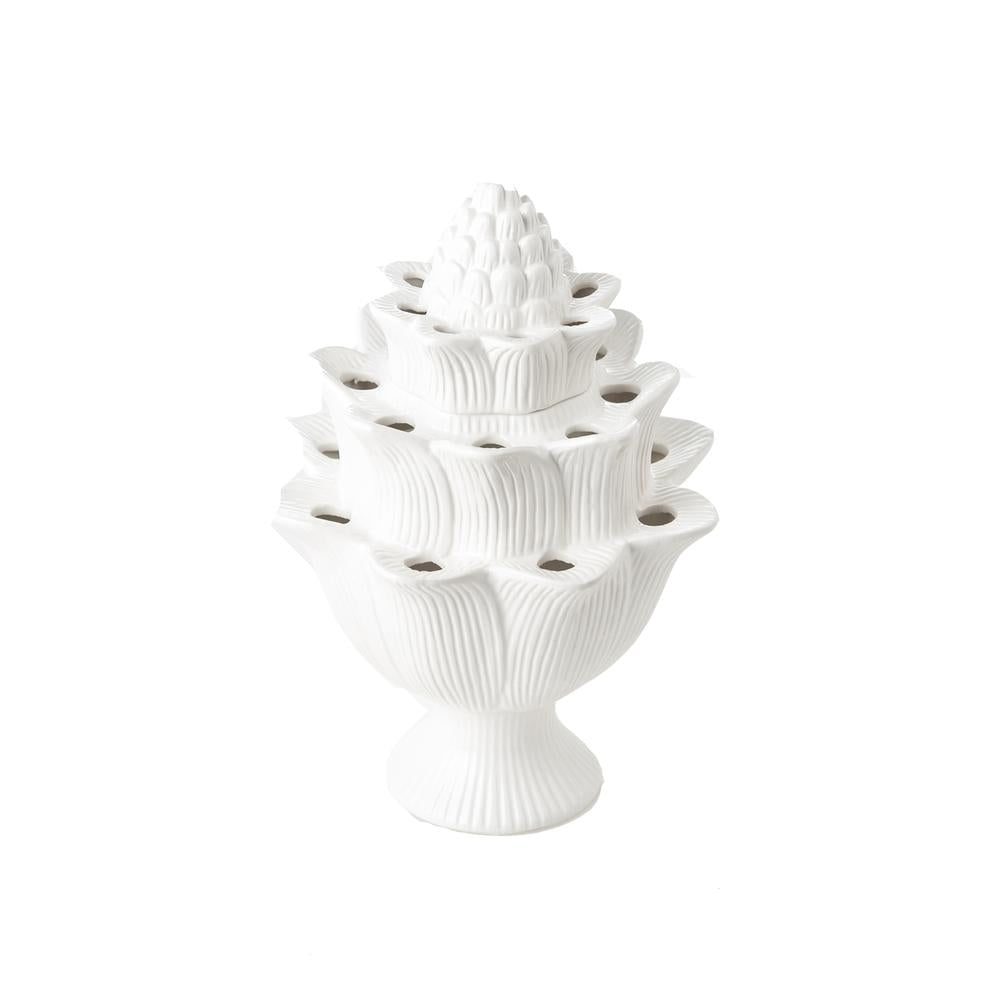White Artichoke Tulipiere