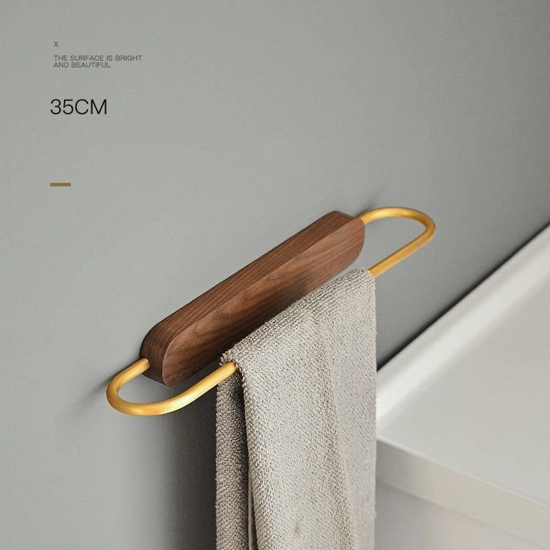 No Punching Towel Rack Light Luxury Bathroom Towel Hanging GND Products