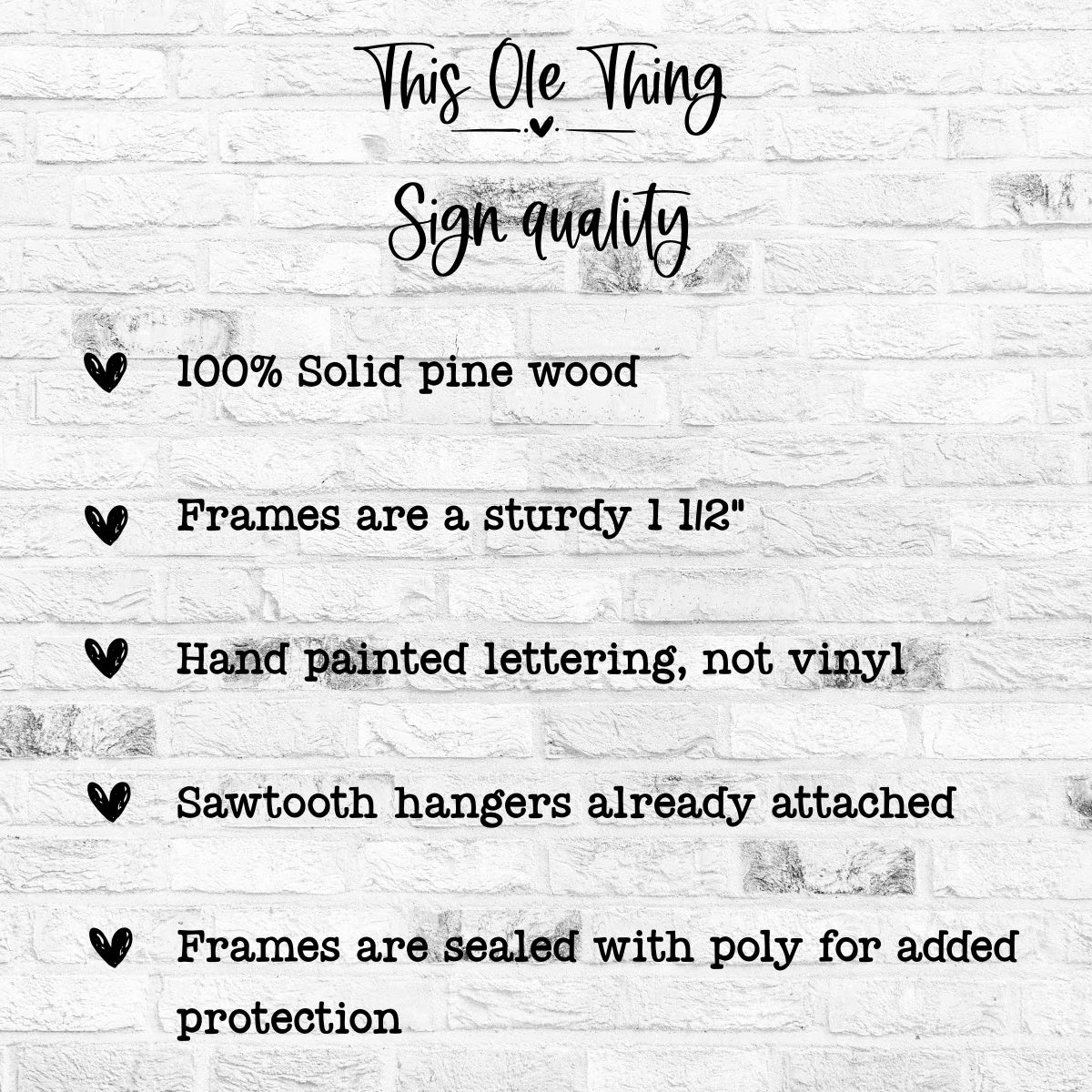 12x12 Kitchen Conversions Sign