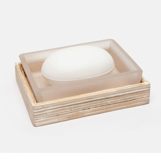 Kona Bleached Rattan Soap Dish