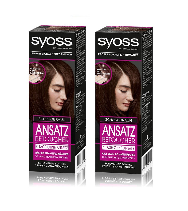 2xPack Syoss Ansatz 7 Days Roots Retoucher - 3 Varieties - 120 ml