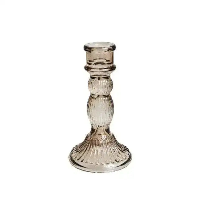 Vintage-Inspired Crystal Candle Holder - MAIA HOMES