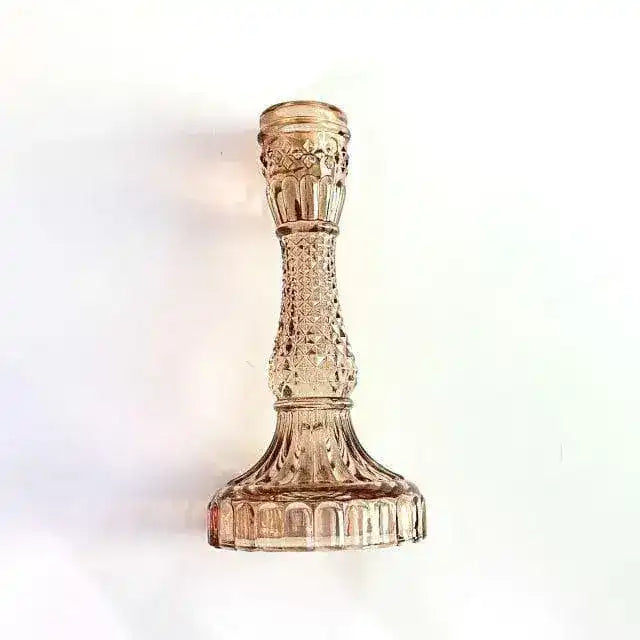 Vintage-Inspired Crystal Candle Holder - MAIA HOMES
